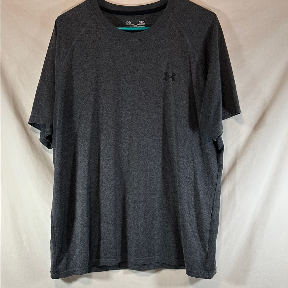 Under Armour Men's Dark Gray Short Sleeve Tee